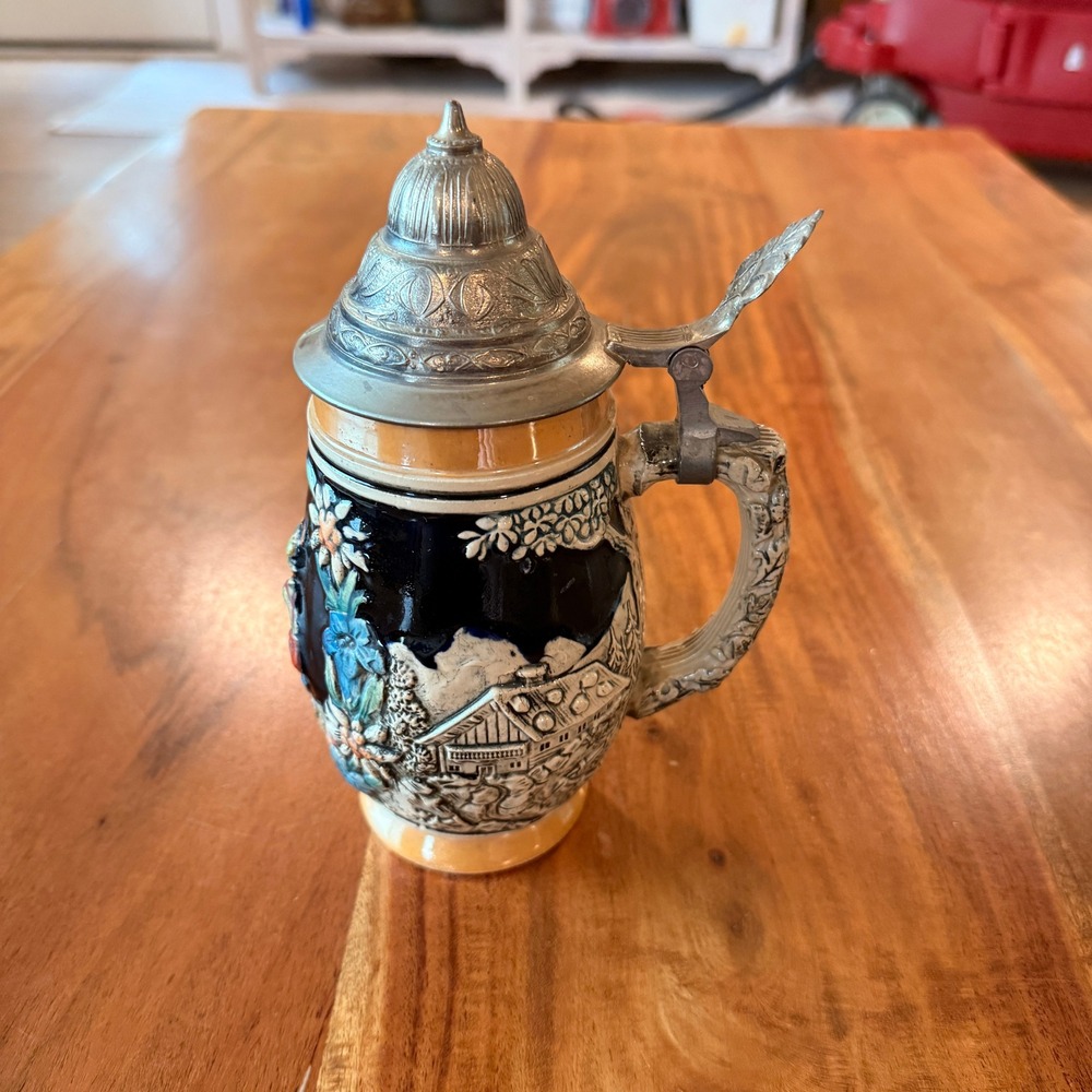 Gerz Bierseidel Vintage Beer Stein Made In Germany